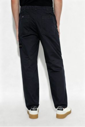 Stone Island Trousers with logo