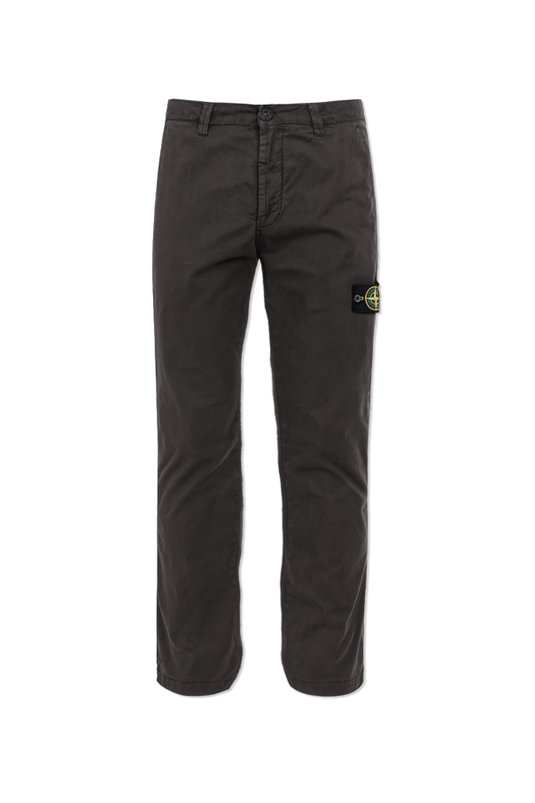 Trousers with logo od Stone Island