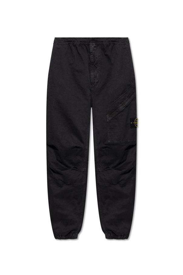 Trousers with logo od Stone Island