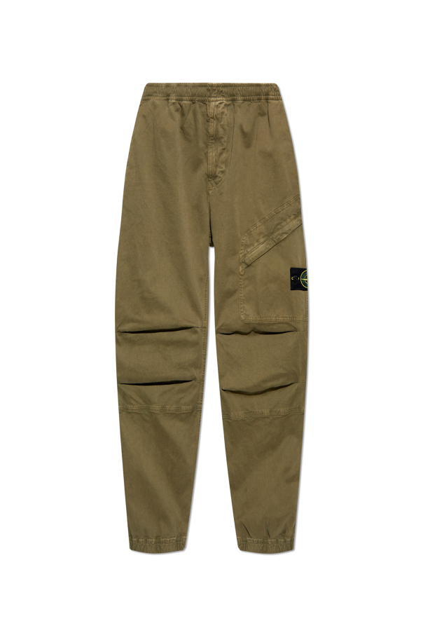 Trousers with logo od Stone Island