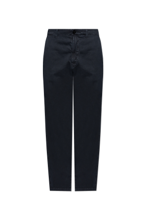 Trousers with logo