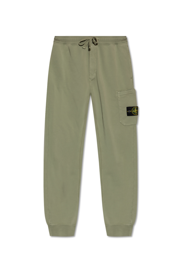 Trousers with logo od Stone Island