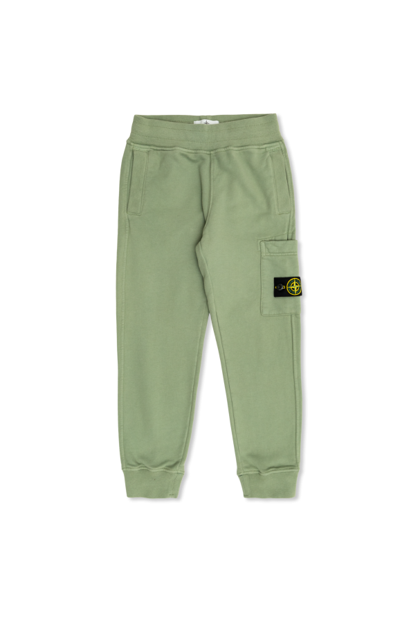 Trousers with logo, zdjęcie 1 Trousers with logo od Stone Island Junior