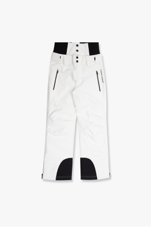 Navy Cotton 4-Bar Lounge Pants