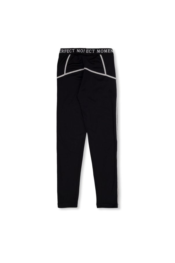 Reebok Training Svarta 2 i 1-shorts med logga Thermal leggings
