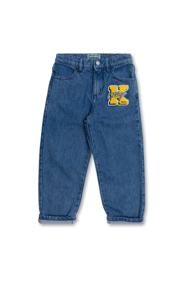 Patched jeans od Kenzo Kids