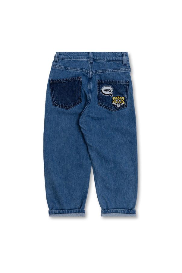 Kenzo Kids Patched jeans