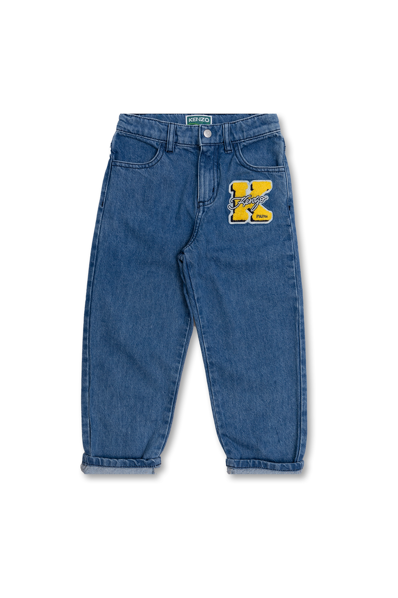 Kenzo Kids Patched JEANS