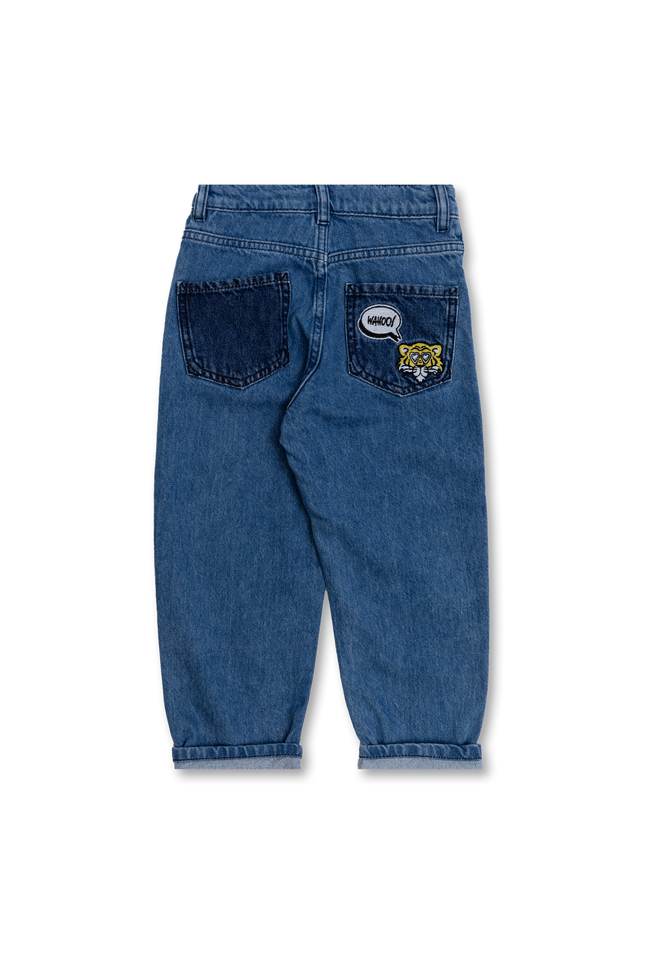 Kenzo Kids Patched JEANS