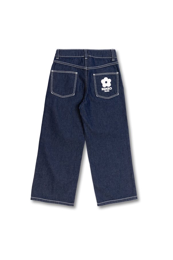 Kenzo Kids Jeans with wide legs