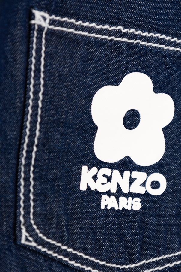 Kenzo Kids abrasioni with wide legs