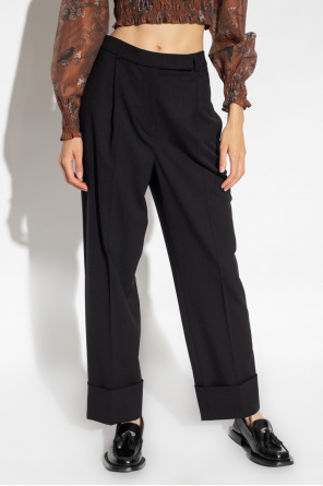 Kate Spade Pleat-front desired trousers