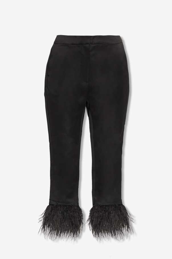 Kate Spade Trousers with feathers