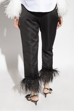 Kate Spade Trousers with feathers