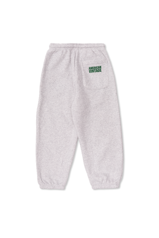 American Vintage Kids Pantalones deportivos con puños en las piernas
