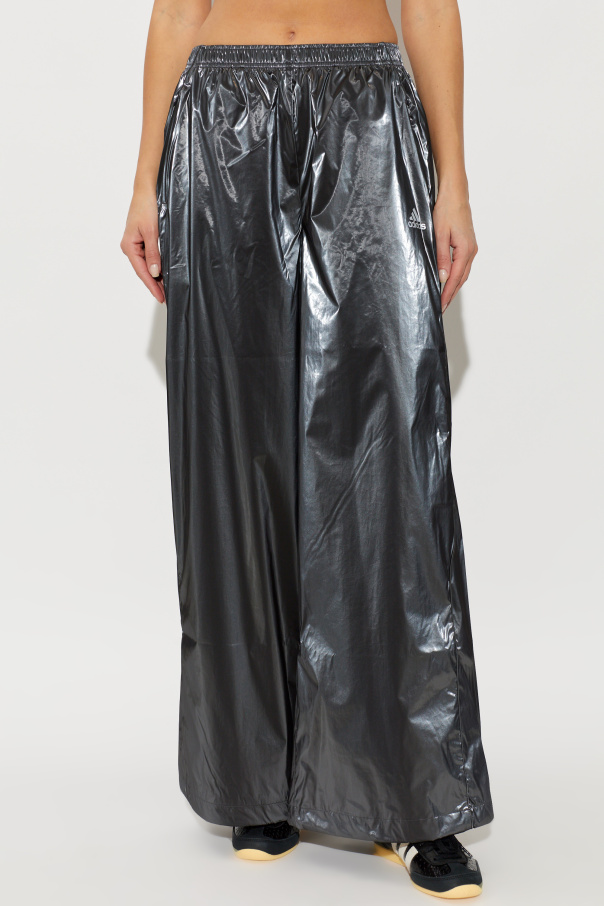 Grey Trousers with drawstring cuffs ADIDAS Originals - Vitkac GB