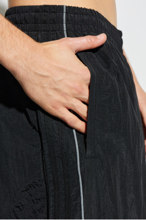 ADIDAS Originals Pantalones de chándal de nailon con logo