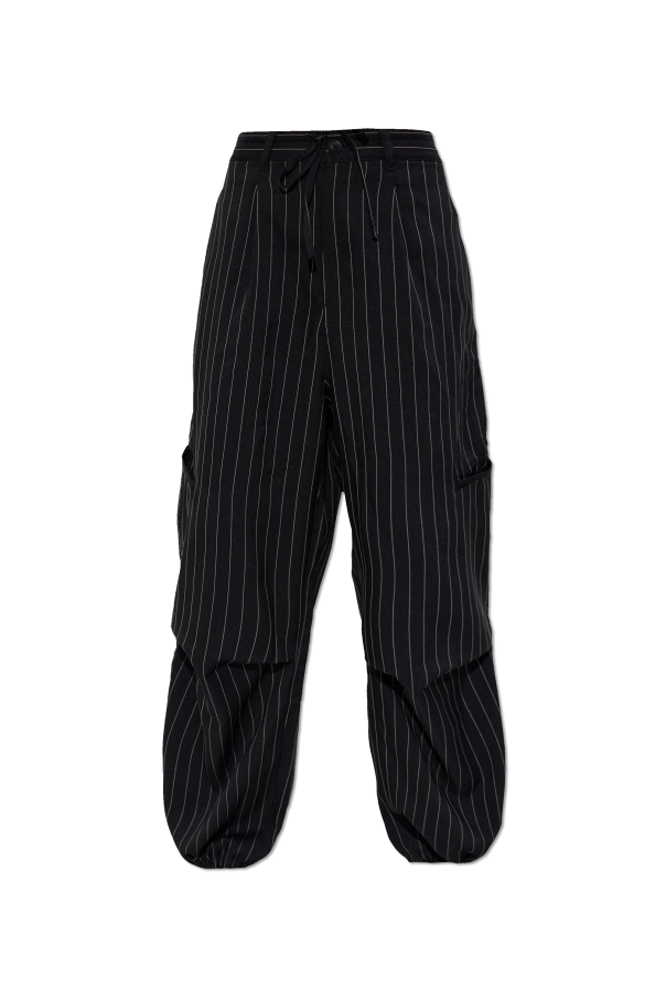 Pinstripe trousers od Y-3