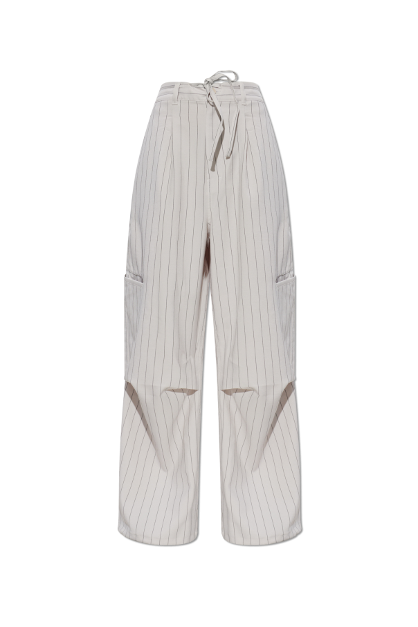 Striped pattern trousers od Y-3