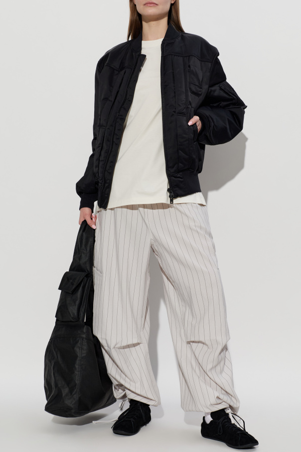 Y-3 Striped pattern trousers