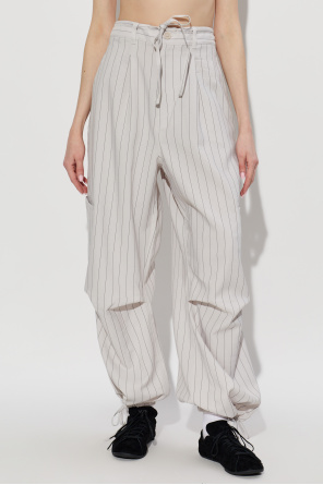 Y-3 Striped pattern trousers