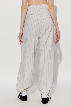 Y-3 Striped pattern trousers