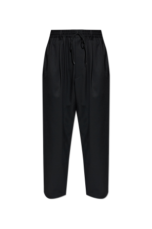 Calças de perna larga