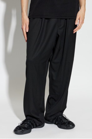 Y-3 Calças de perna larga