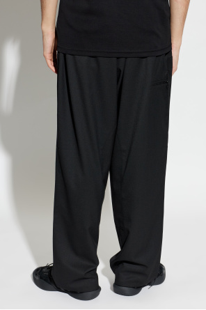 Y-3 Calças de perna larga