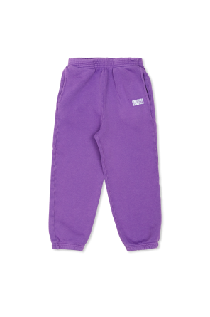 Sweatpants with printed logo