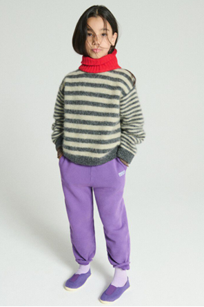 American Vintage Kids Sweatpants with printed logo