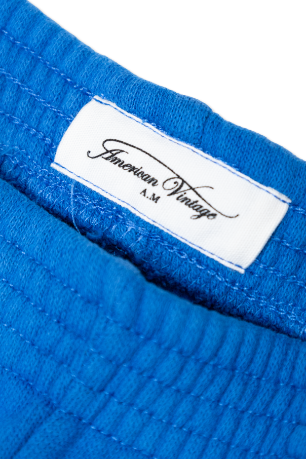 American Vintage Kids Jogginghosen mit aufgedrucktem Logo