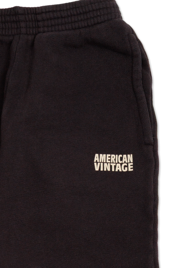 American Vintage Kids Sweatpants with logo