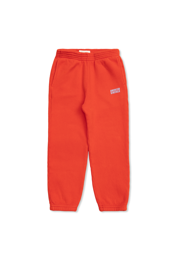 Sweatpants with logo od American Vintage Kids
