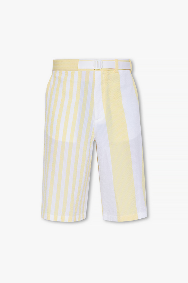 Maison Kitsuné Striped shorts
