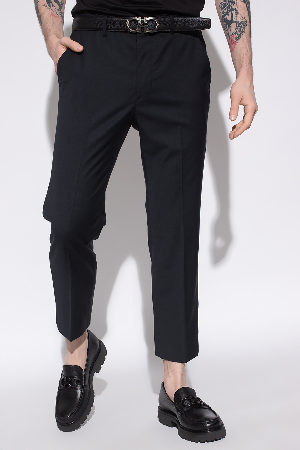 AllSaints ‘Konan’ pleat-front Valentina trousers