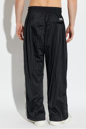 Y-3 Pantalones de chándal con pernera recta