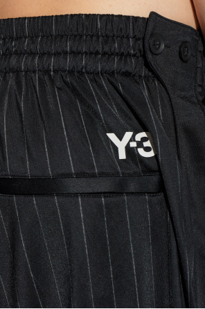 Y-3 Pantalones de chándal con pernera recta
