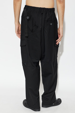Y-3 Spodnie z szerokimi nogawkami