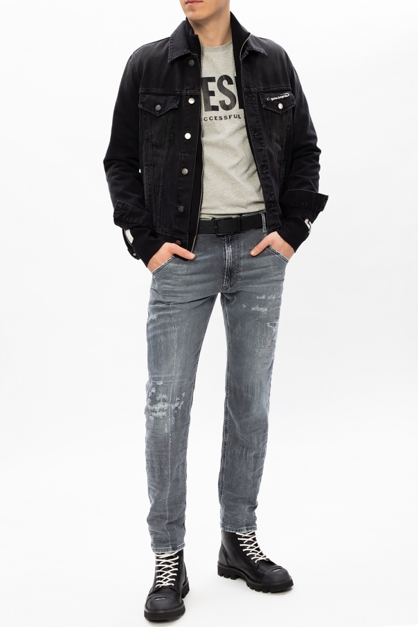 Diesel ‘Krooley Jogg’ raw-cut jeans