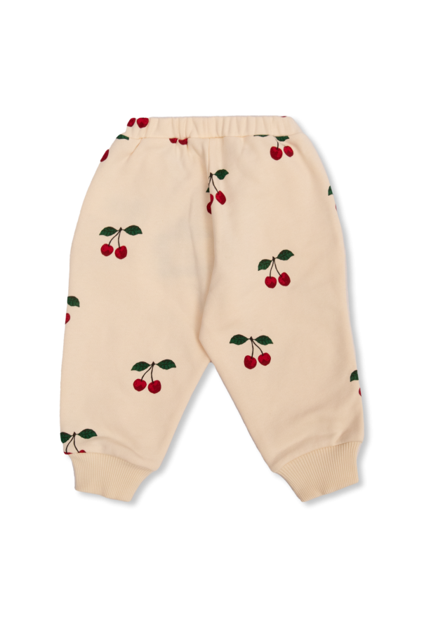 Konges Sløjd Sweatpants with cherry motif