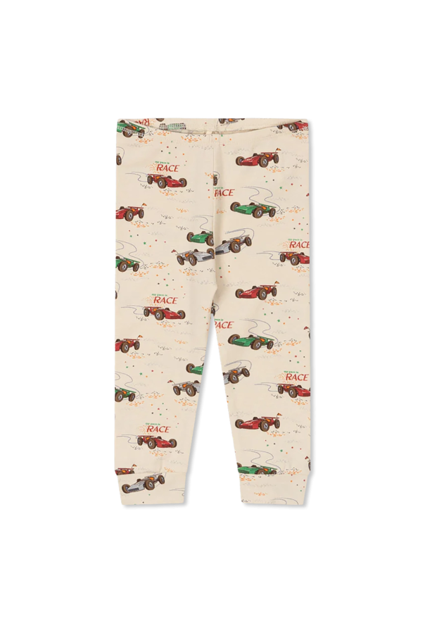 Konges Sløjd Pants with car motif