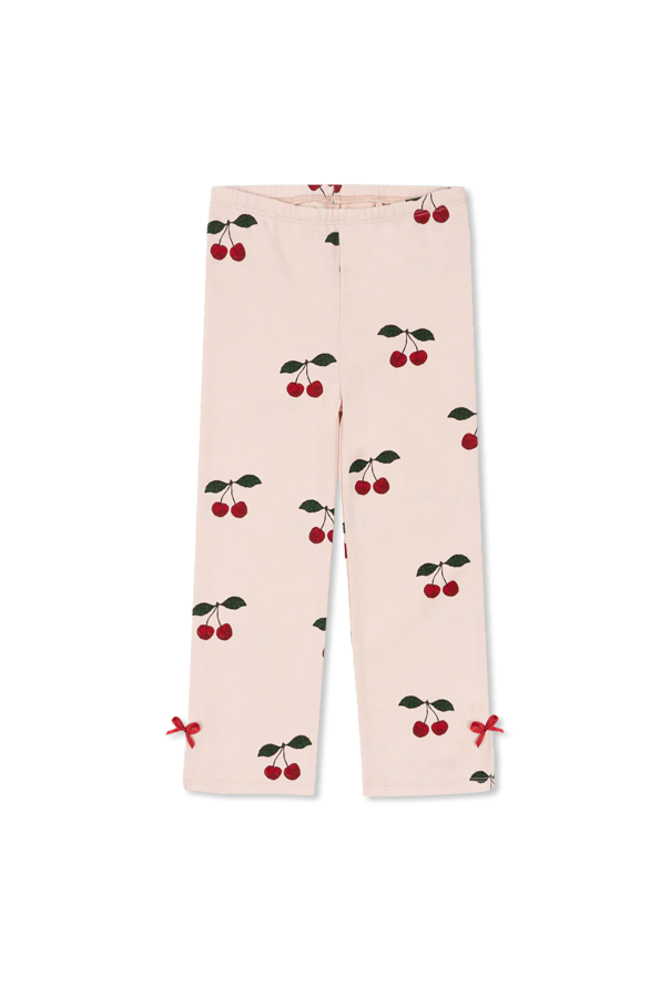 Konges Sløjd Trousers with cherry motif