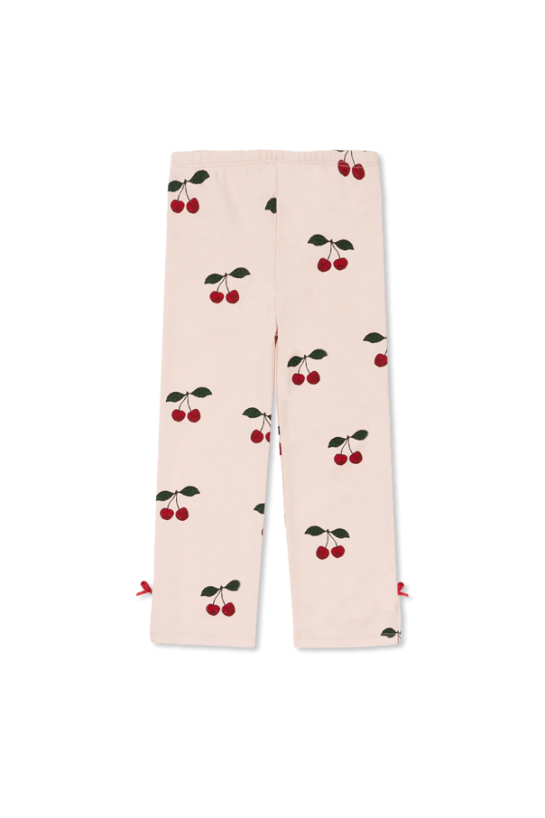 Konges Sløjd Trousers with cherry motif