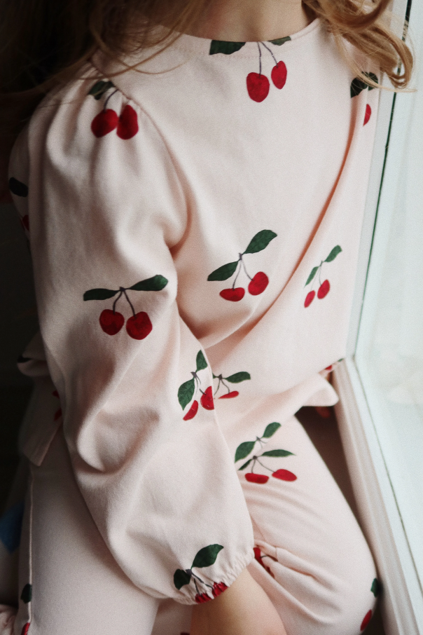 Konges Sløjd Pants with cherry motif