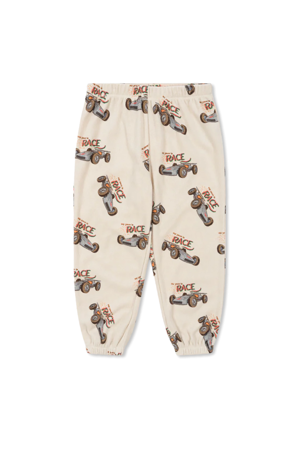 Konges Sløjd Pants with car motif