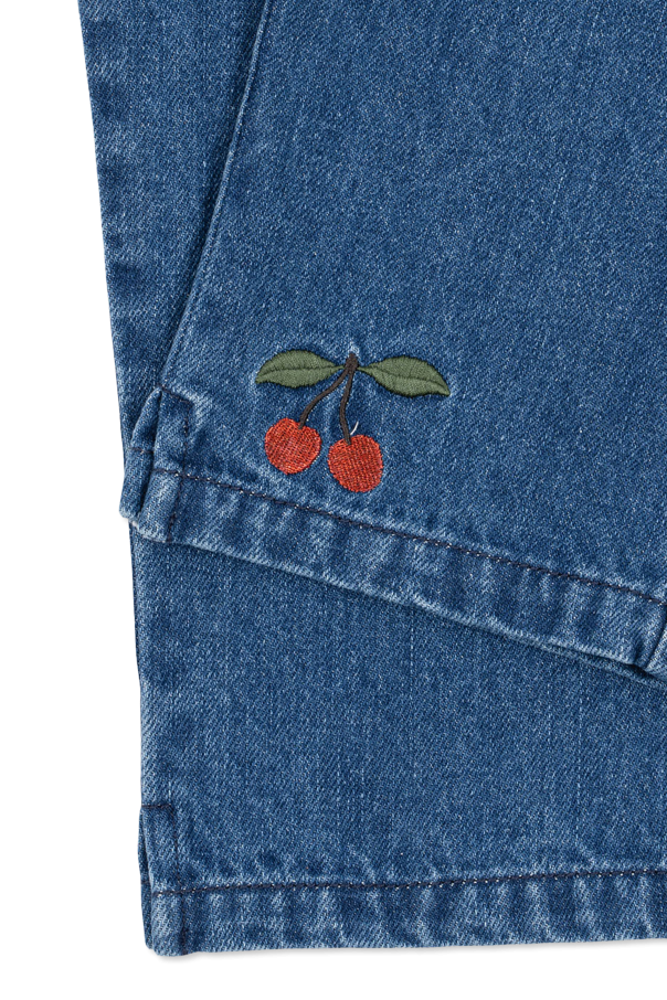 Konges Sløjd Jeans with cherry motif