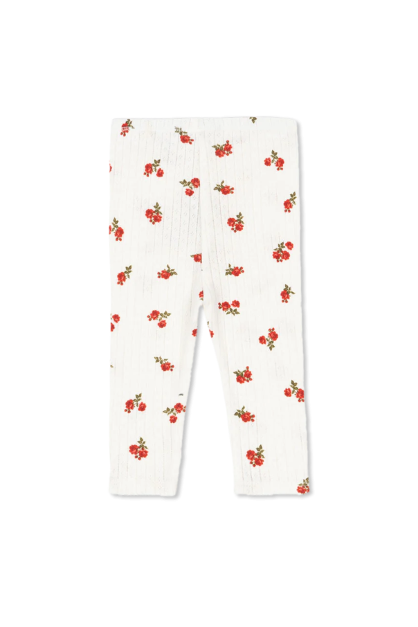 Konges Sløjd Legginsy z motywem kwiatowym