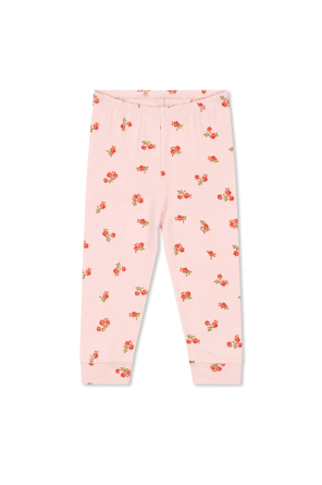 Hose mit Blumenmuster