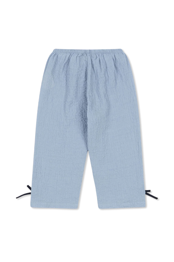 Konges Sløjd Pants made of ruched fabric